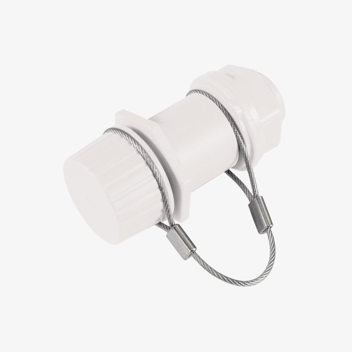 threaded-drain-plug-assembly-with-stainless-tethered-cap-i3 9092-threaded-cooler-drain-plug-with-stainless-steel-tether-white-main.jpg